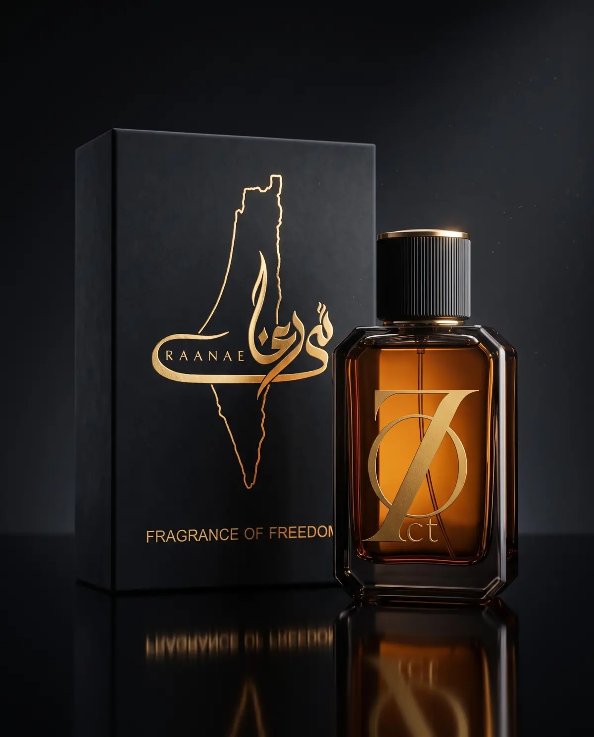 7th October perfume and presentation box by Raanae